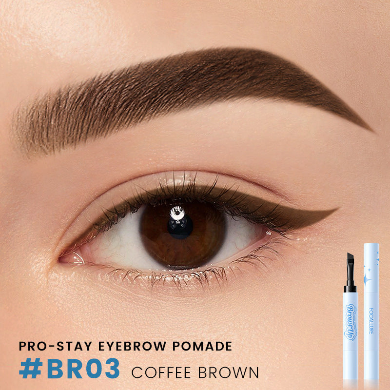 3 Colors Waterproof Long-lasting Eyebrow Pomade