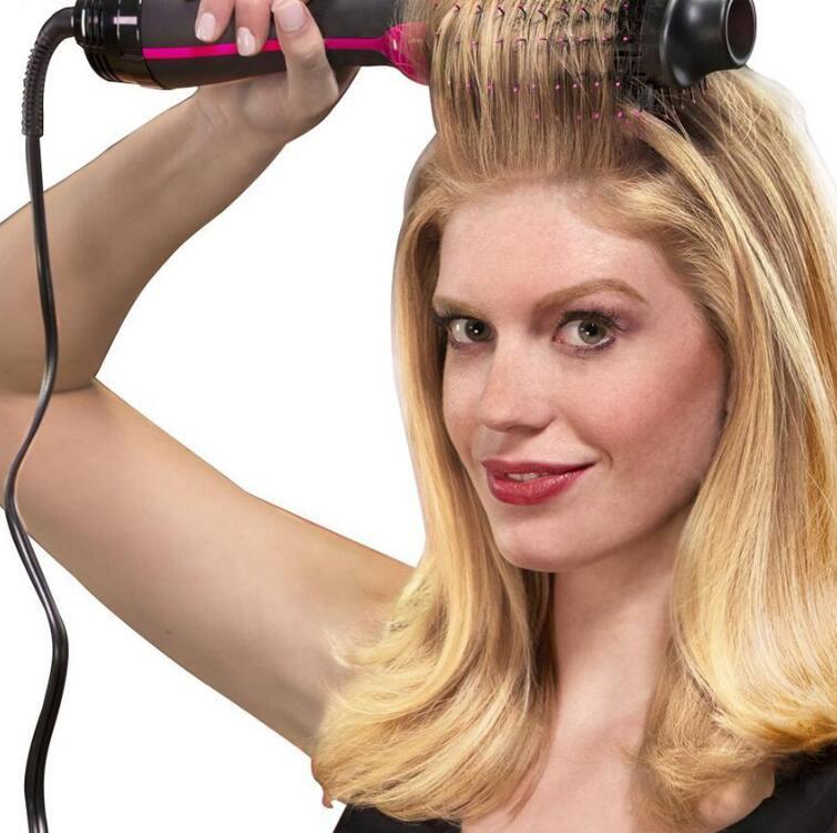 One-Step Electric Hair Dryer Comb