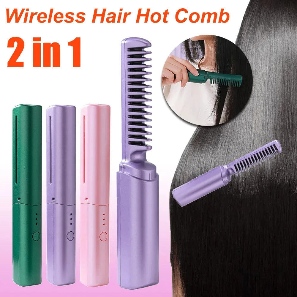 Wireless Hair Straightener